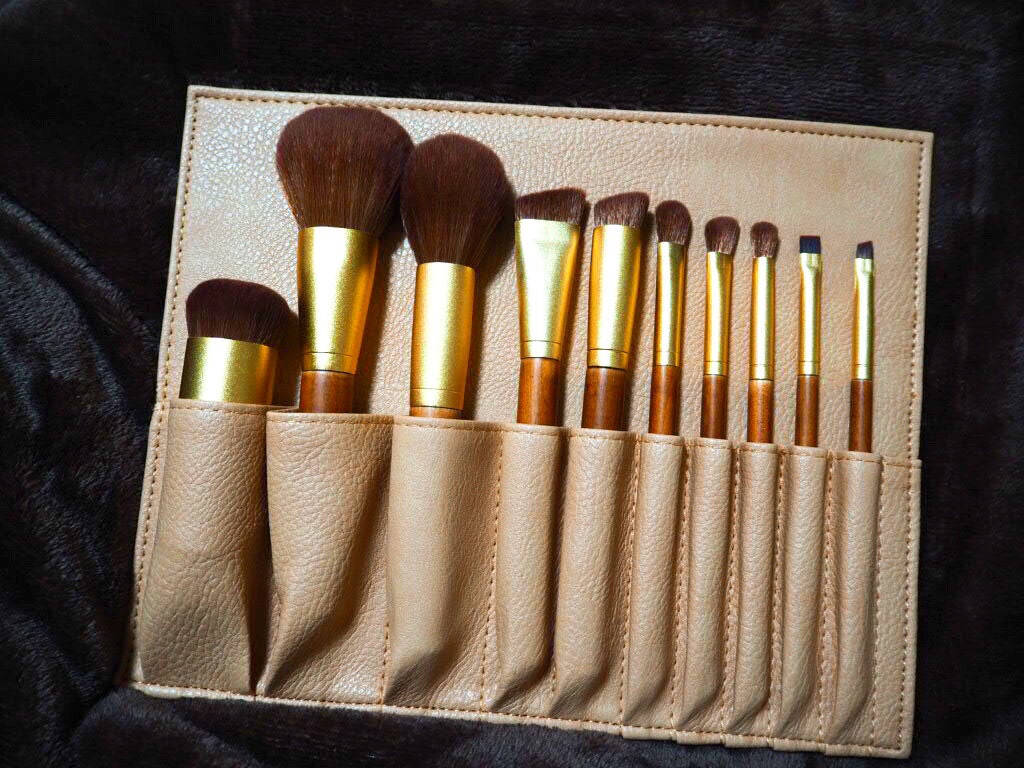 SIXPLUS X MARILYN 10本メイクアップブラシセット/SIXPLUS/メイクブラシを使ったクチコミ(2枚目)