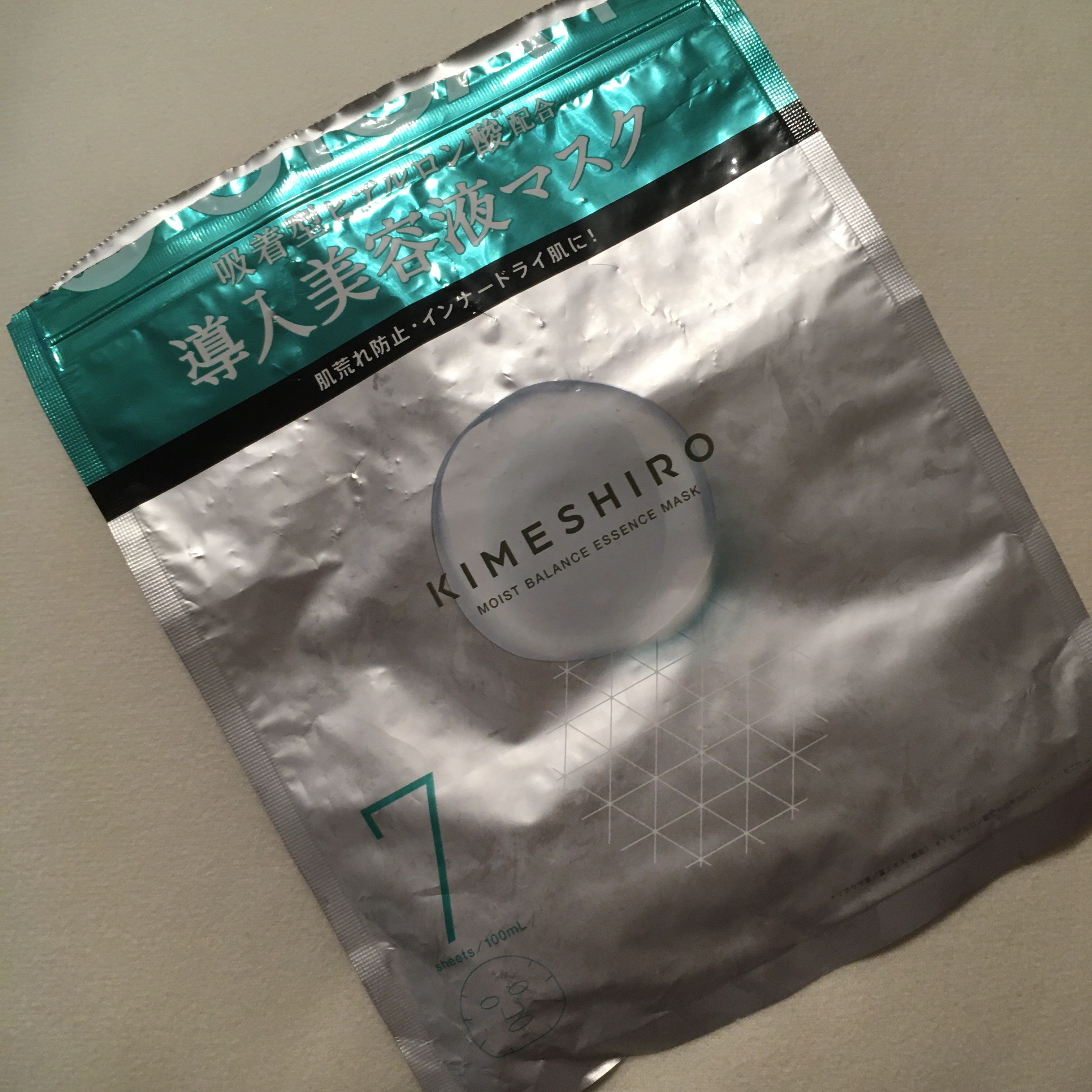 モイストバランス エッセンスマスク/KIMESHIRO/シートマスク・パックを使ったクチコミ（1枚目）