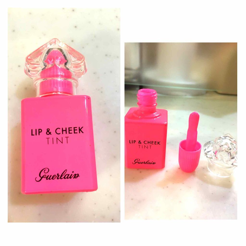 ラ プティット ローブ ノワール リップチーク/GUERLAIN/リキッドチークを使ったクチコミ（1枚目）