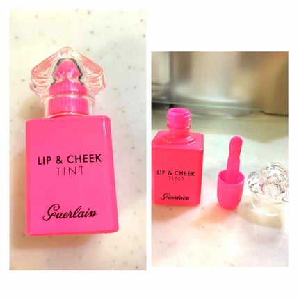 ラ プティット ローブ ノワール リップチーク/GUERLAIN/リキッドチークを使ったクチコミ(1枚目)