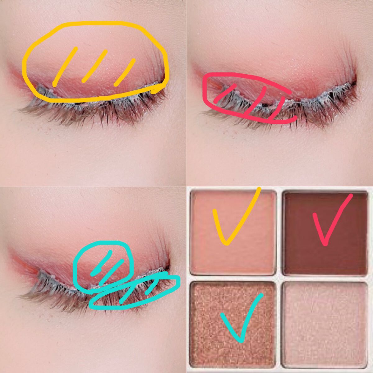 THE アイパレR/b idol/アイシャドウパレットを使ったクチコミ(2枚目)