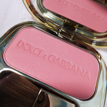 ブラッシュオブローズ ルミナスチークカラー/DOLCE&GABBANA BEAUTY/パウダーチークを使ったクチコミ（2枚目）