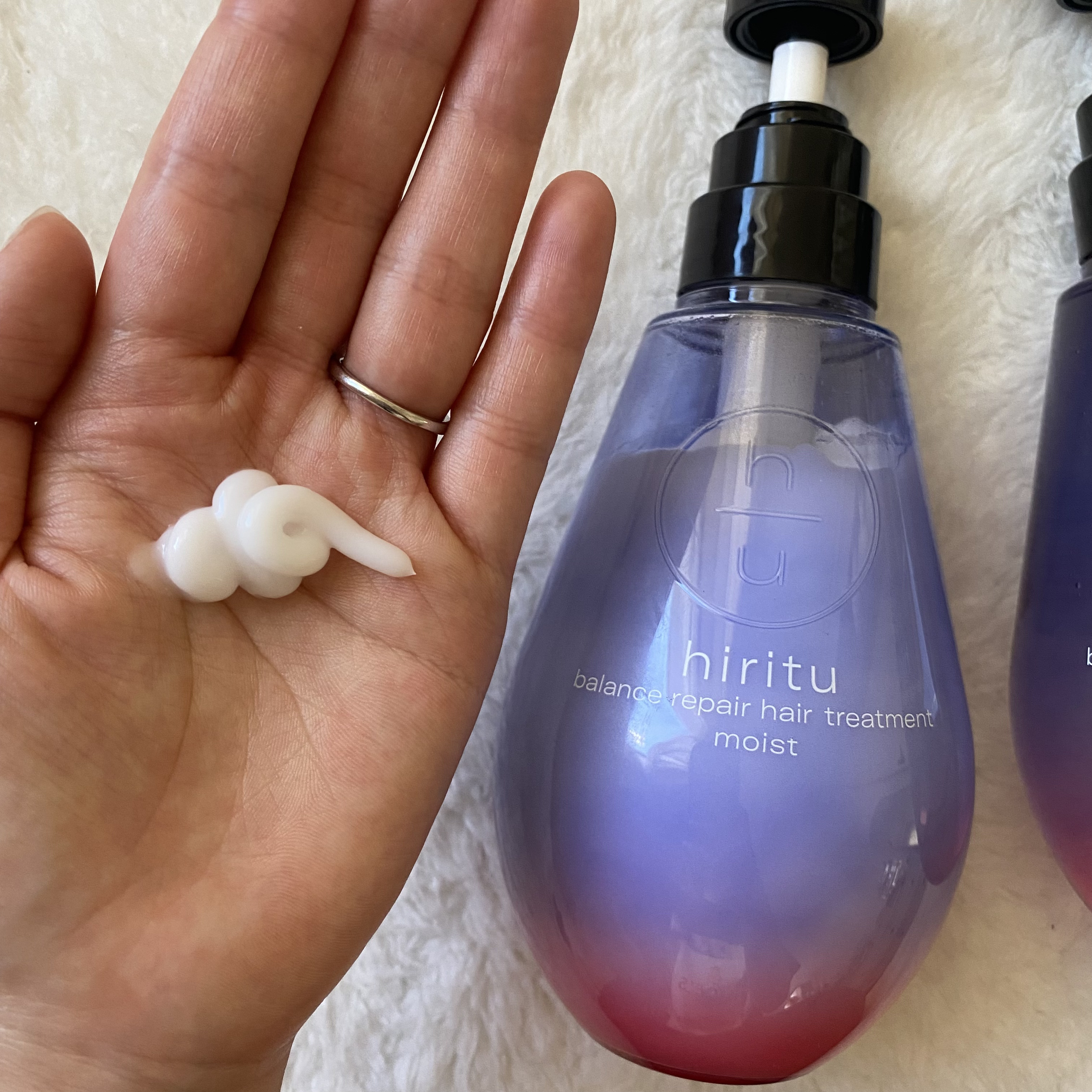 バランスリペア シャンプー/ヘアトリートメント モイスト/hiritu/市販シャンプーを使ったクチコミ（3枚目）