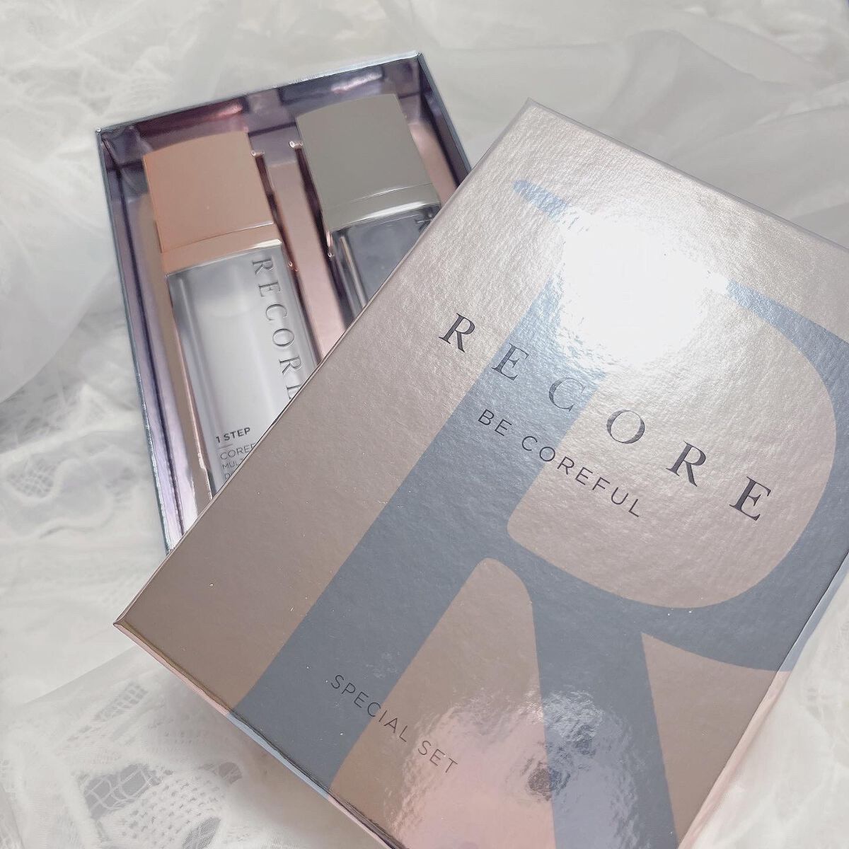 リコアアンプルガラスキット/RECORE/美容液を使ったクチコミ（1枚目）