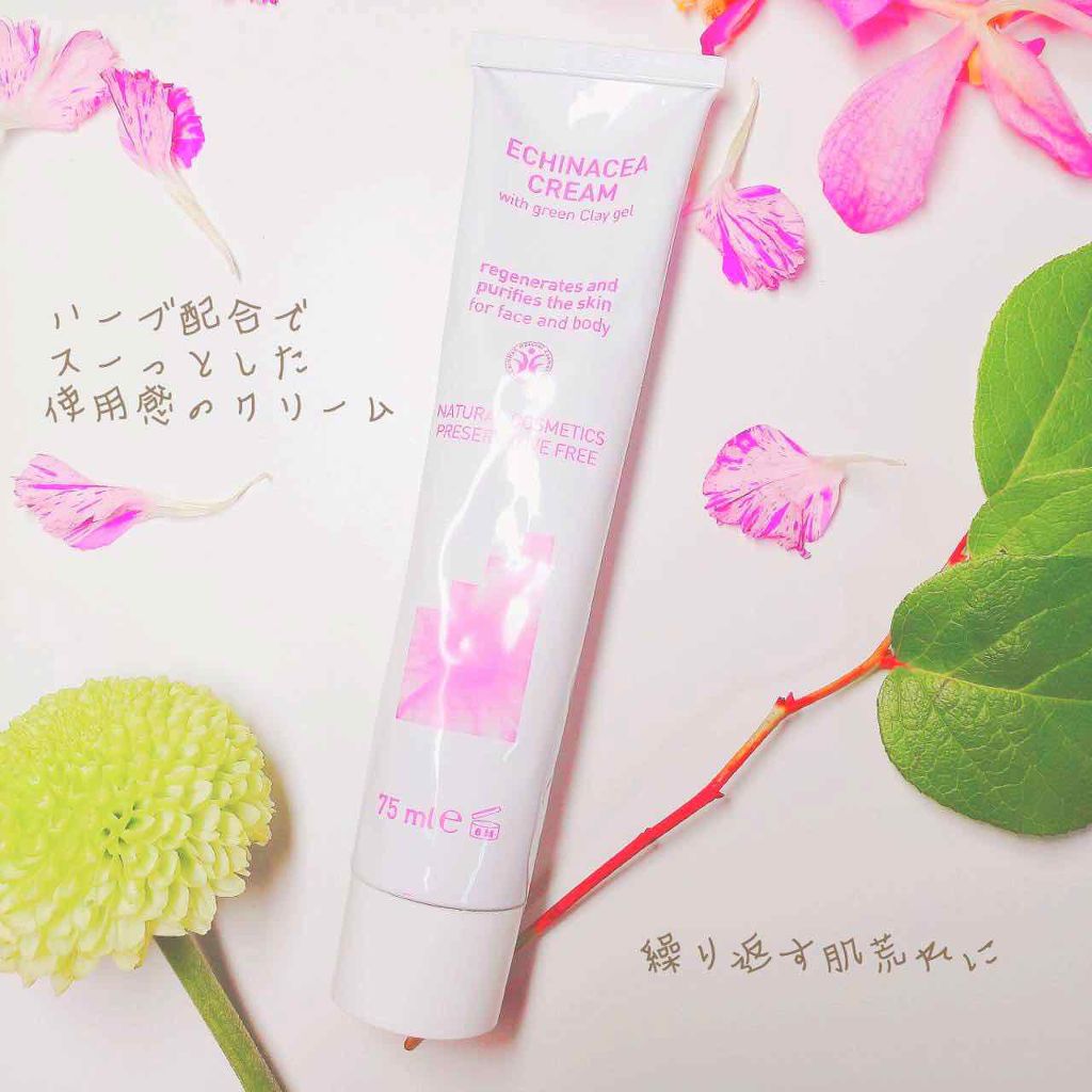 インテンシブ エキナセアクリーム/ARGITAL/フェイスクリームを使ったクチコミ（2枚目）