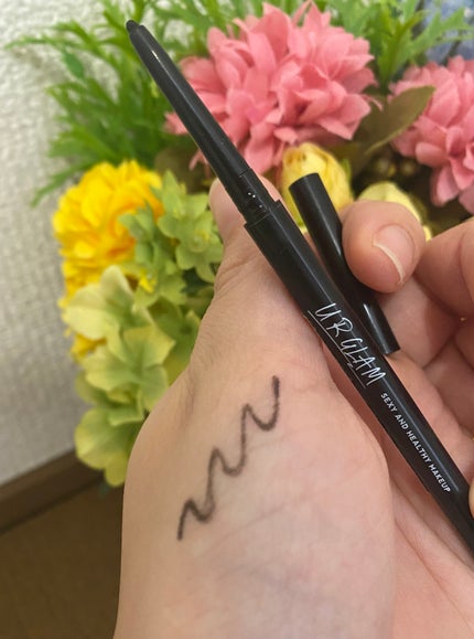 UR GLAM GEL EYELINER/U R GLAM/ジェルアイライナーを使ったクチコミ(1枚目)