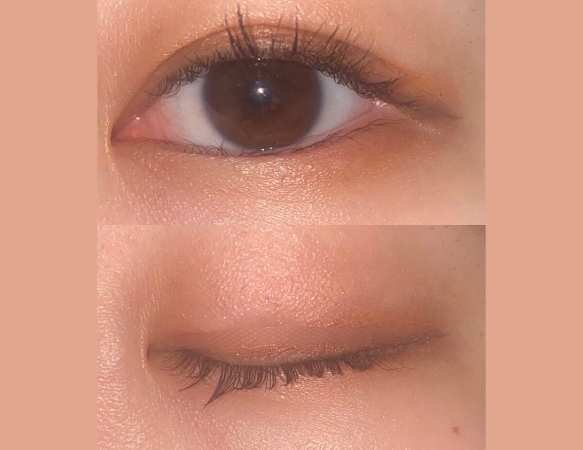 のびーるアイテープ(絆創膏タイプ、レギュラー)/DAISO/二重まぶた用アイテムを使ったクチコミ(1枚目)