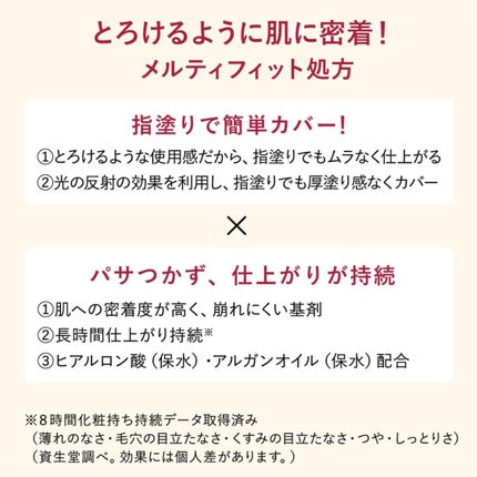 メルティフィットコンシーラー/インテグレート/パレットコンシーラーを使ったクチコミ(7枚目)