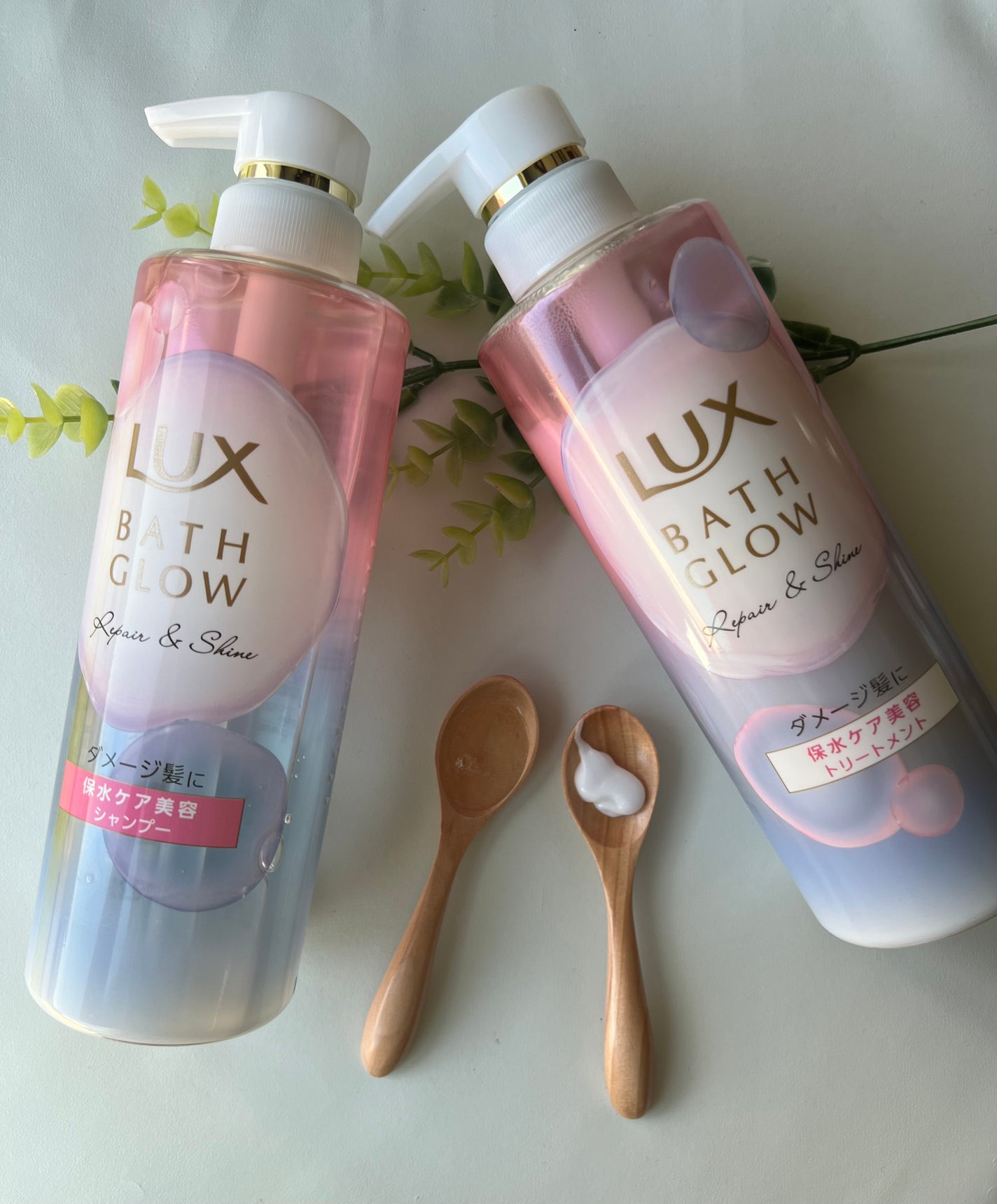 バスグロウ リペア&シャイン シャンプー/トリートメント/LUX/シャンプー・コンディショナーを使ったクチコミ(4枚目)