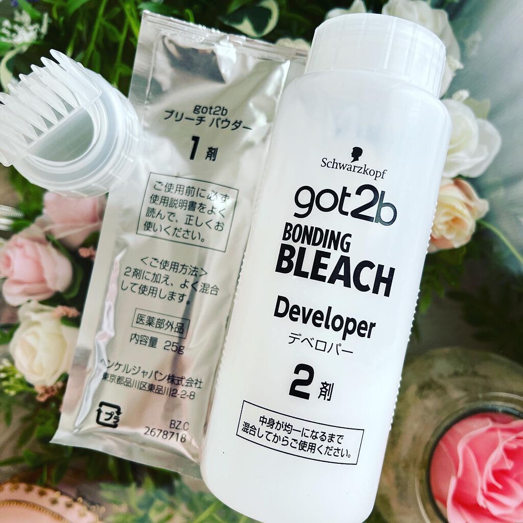 ボンディング・ブリーチ 2箱入り/got2b/ブリーチ剤を使ったクチコミ（2枚目）