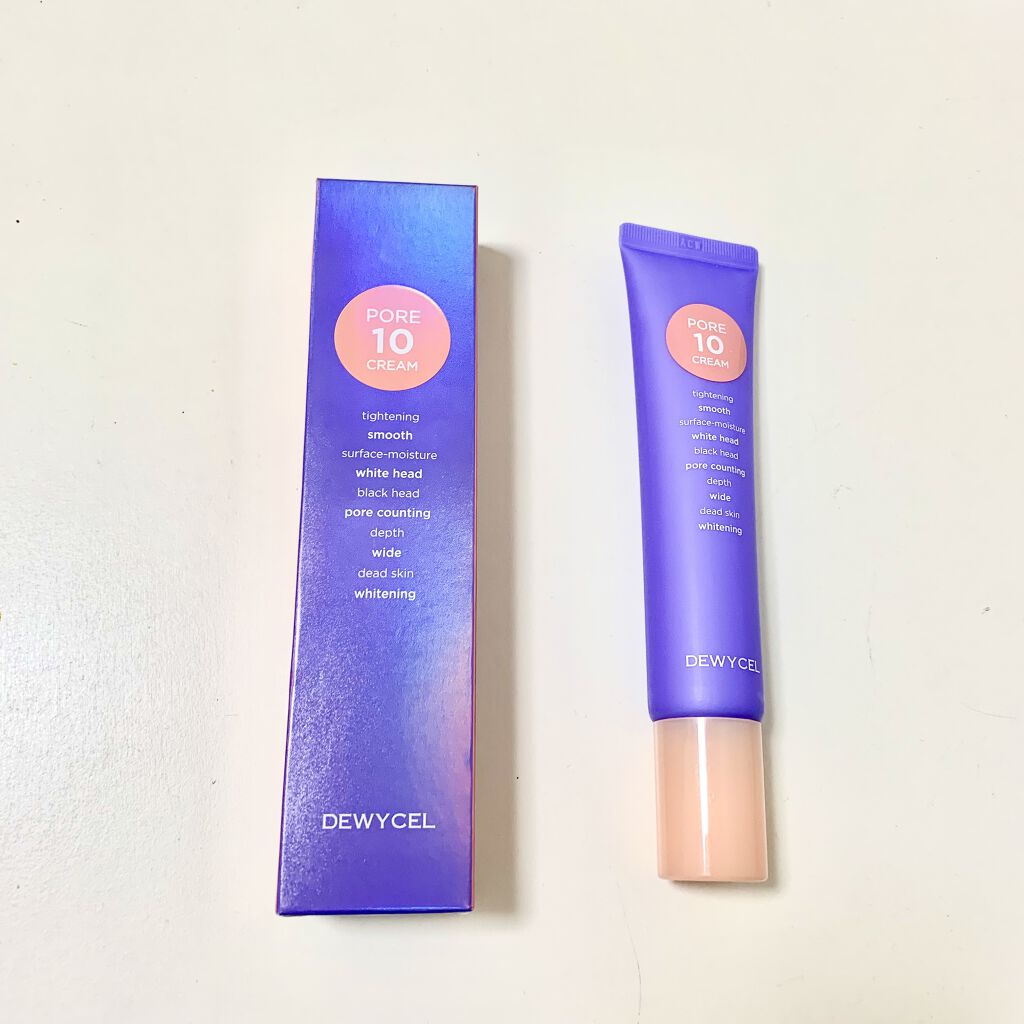 ポアーテンクリーム/DEWYCEL/化粧下地を使ったクチコミ（1枚目）