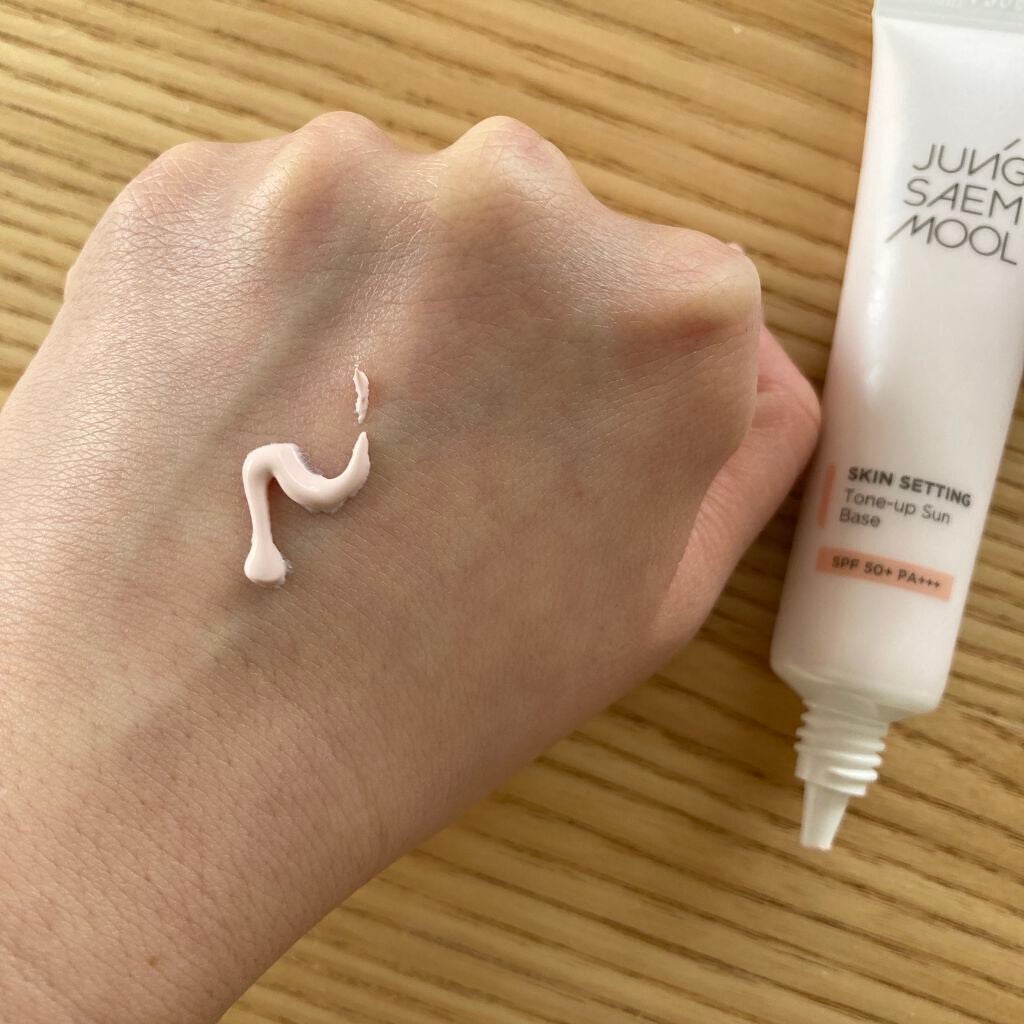ジョンセンムル スキンセッティングトーンアップ サンベース/JUNG SAEM MOOL/化粧下地を使ったクチコミ(3枚目)