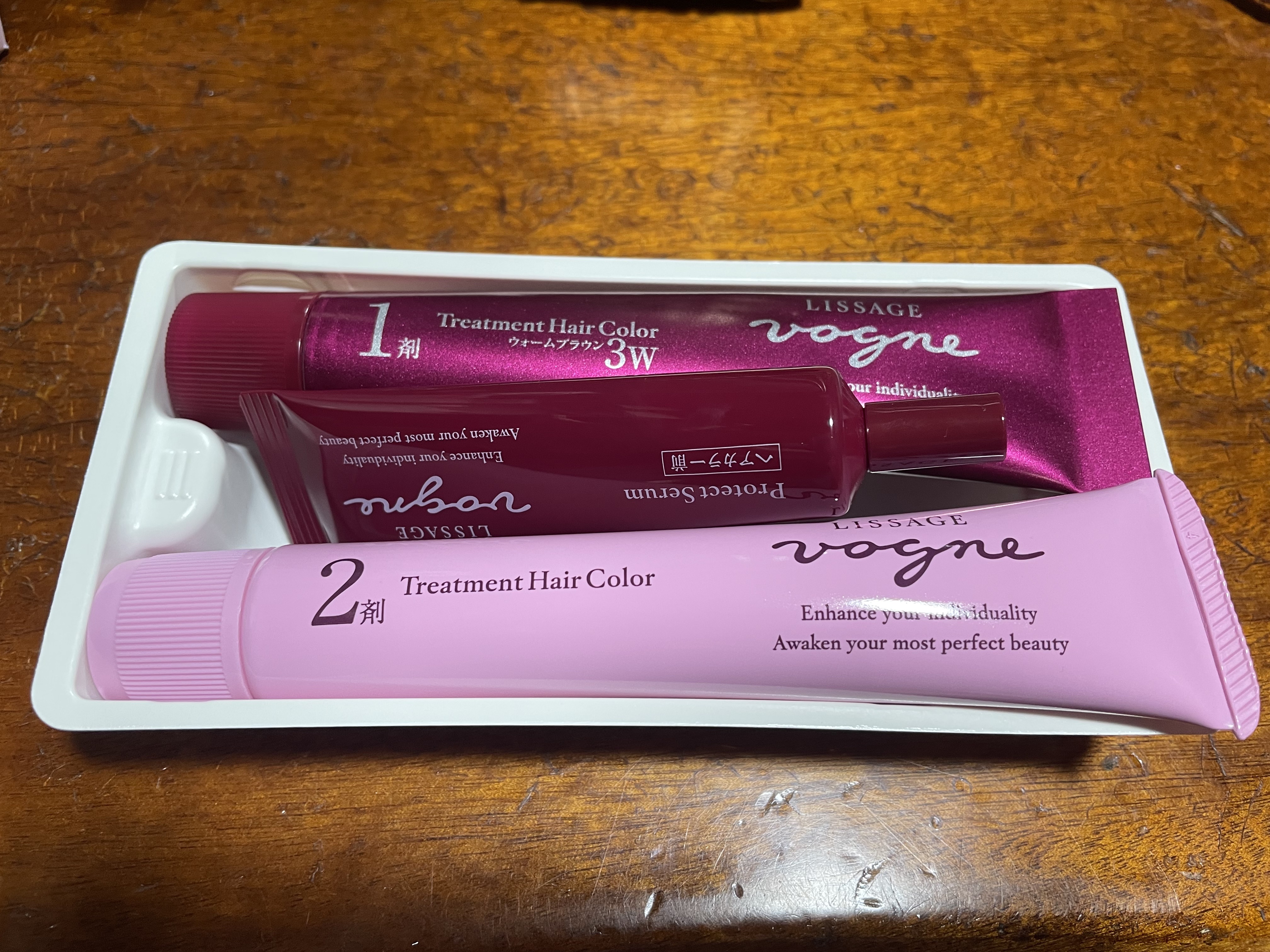 ヴォーニュ トリートメントヘアカラー/リサージ/ヘアカラーを使ったクチコミ（2枚目）