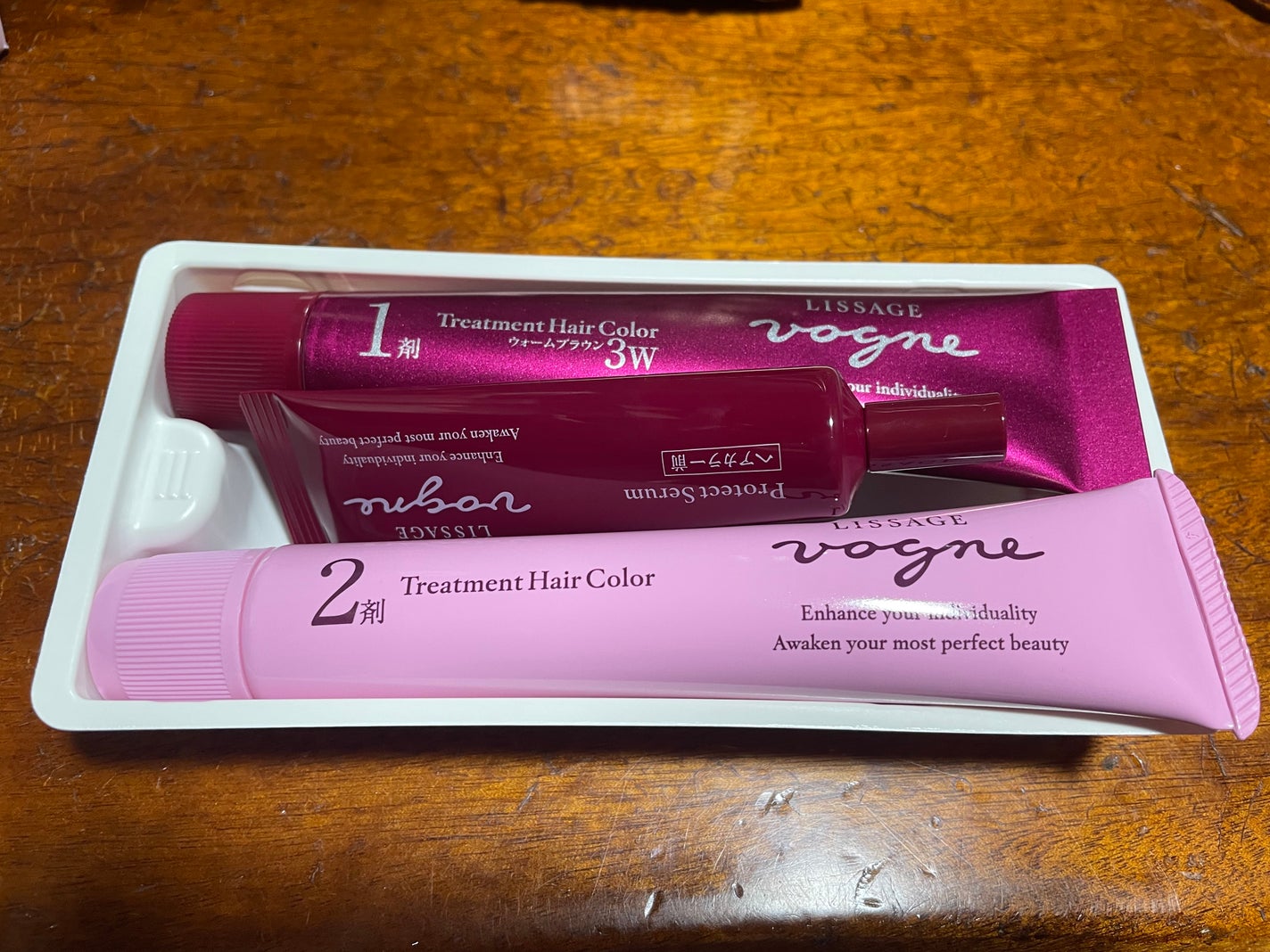 ヴォーニュ トリートメントヘアカラー/リサージ/ヘアカラーを使ったクチコミ(2枚目)