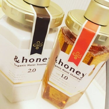 ディープモイスト シャンプー1.0／ヘアトリートメント2.0/&honey/シャンプー・コンディショナーを使ったクチコミ（1枚目）