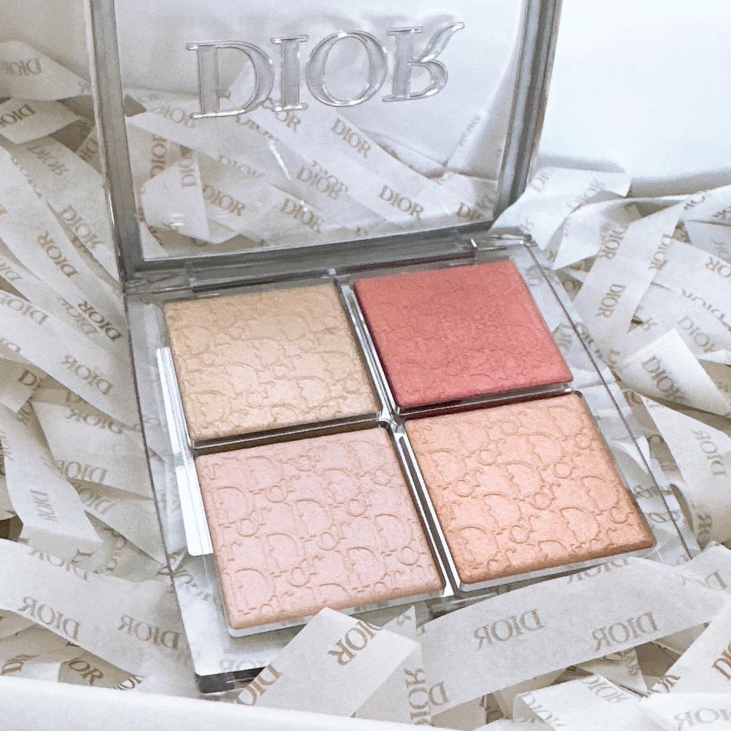 【旧】ディオール バックステージ フェイス グロウ パレット/Dior/ハイライトを使ったクチコミ（3枚目）