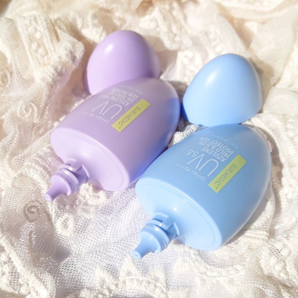 アズレンマイルド5.5 UV プロテクトサン/SUR.MEDIC/日焼け止めクリームを使ったクチコミ（3枚目）