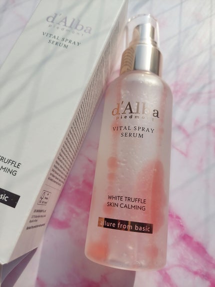 ダルバ ホワイトトリュフバイタルスプレーセラム/ダルバ/ミスト状化粧水を使ったクチコミ(2枚目)