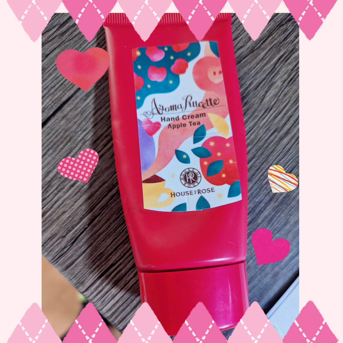 アロマルセット ハンドクリーム AT(アップルティーの香り)/ハウス オブ ローゼ/ハンドクリームを使ったクチコミ(1枚目)