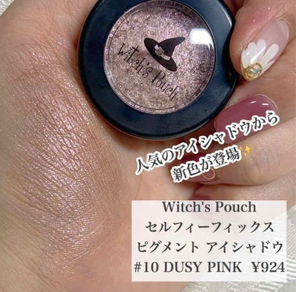 セルフィーフィックスピグメント/Witch's Pouch/単色アイシャドウを使ったクチコミ(2枚目)
