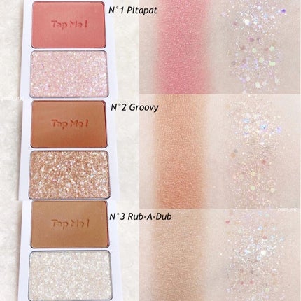 タップミー パレットデュオ/unleashia/アイシャドウパレットを使ったクチコミ(3枚目)