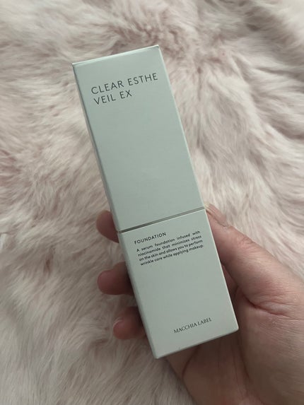 薬用クリアエステヴェールEX/Macchia Label/リキッドファンデーションを使ったクチコミ(1枚目)