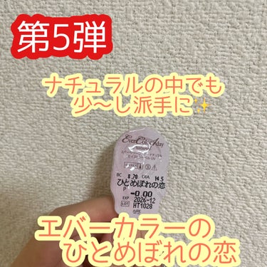 エバーカラーワンデー ナチュラル/エバーカラー/ワンデー（１DAY）カラコンを使ったクチコミ（1枚目）