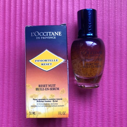 イモーテル オーバーナイトリセットセラム/L'OCCITANE/美容液を使ったクチコミ(1枚目)