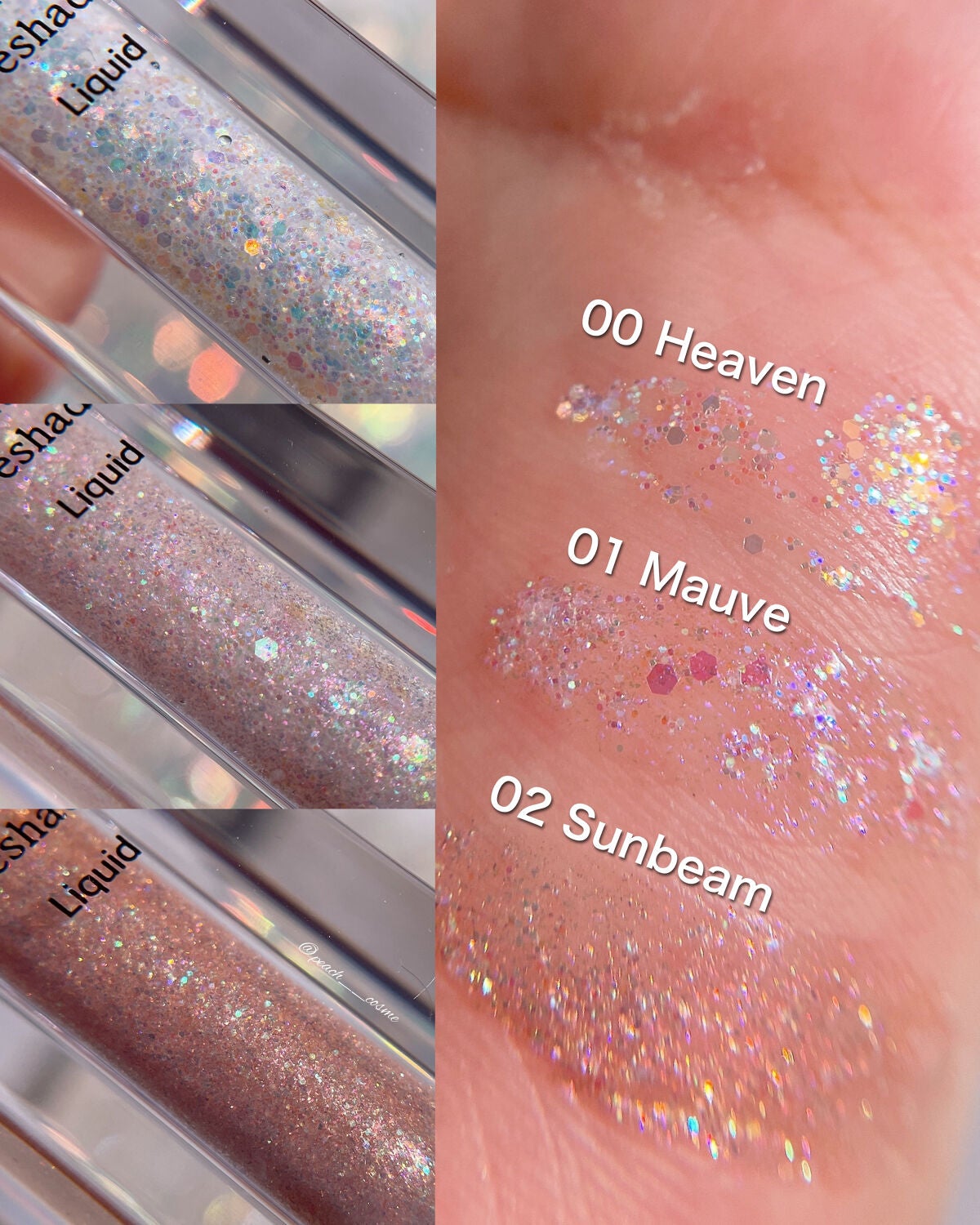 グリッターアイシャドウ/Dear.A/グリッターを使ったクチコミ(4枚目)