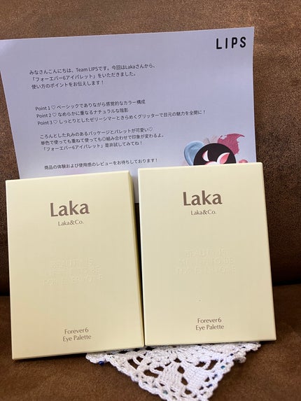フォーエバー6アイパレット/Laka/アイシャドウパレットを使ったクチコミ(1枚目)