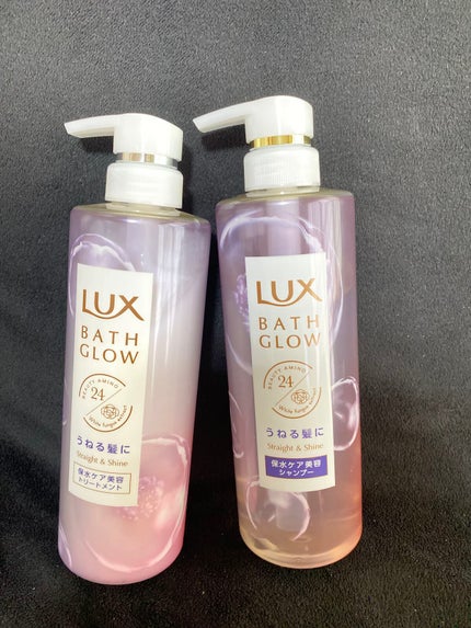 バスグロウ ストレート&シャイン シャンプー/トリートメント/LUX/市販シャンプーを使ったクチコミ(1枚目)