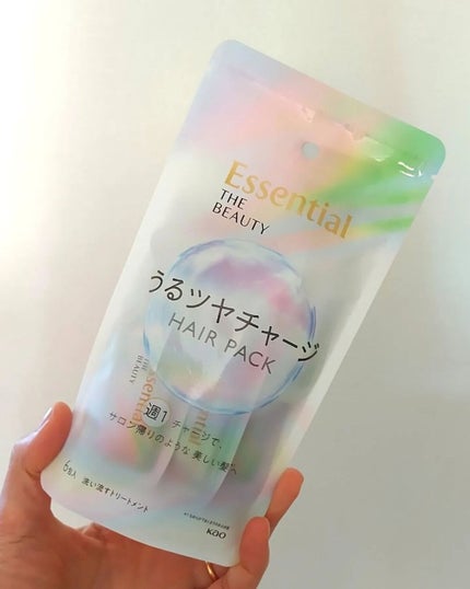 ザビューティ うるツヤチャージヘアパック/エッセンシャル/ヘアマスク・ヘアパックを使ったクチコミ(3枚目)