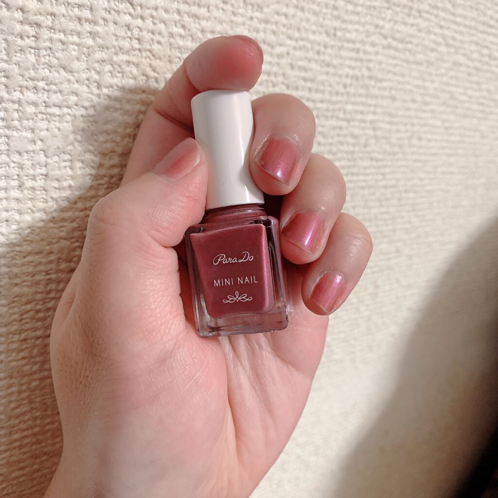 ミニネイル/パラドゥ/マニキュアを使ったクチコミ(1枚目)
