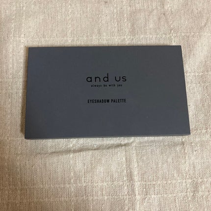 and U アイシャドウパレット/and U/アイシャドウパレットを使ったクチコミ(2枚目)