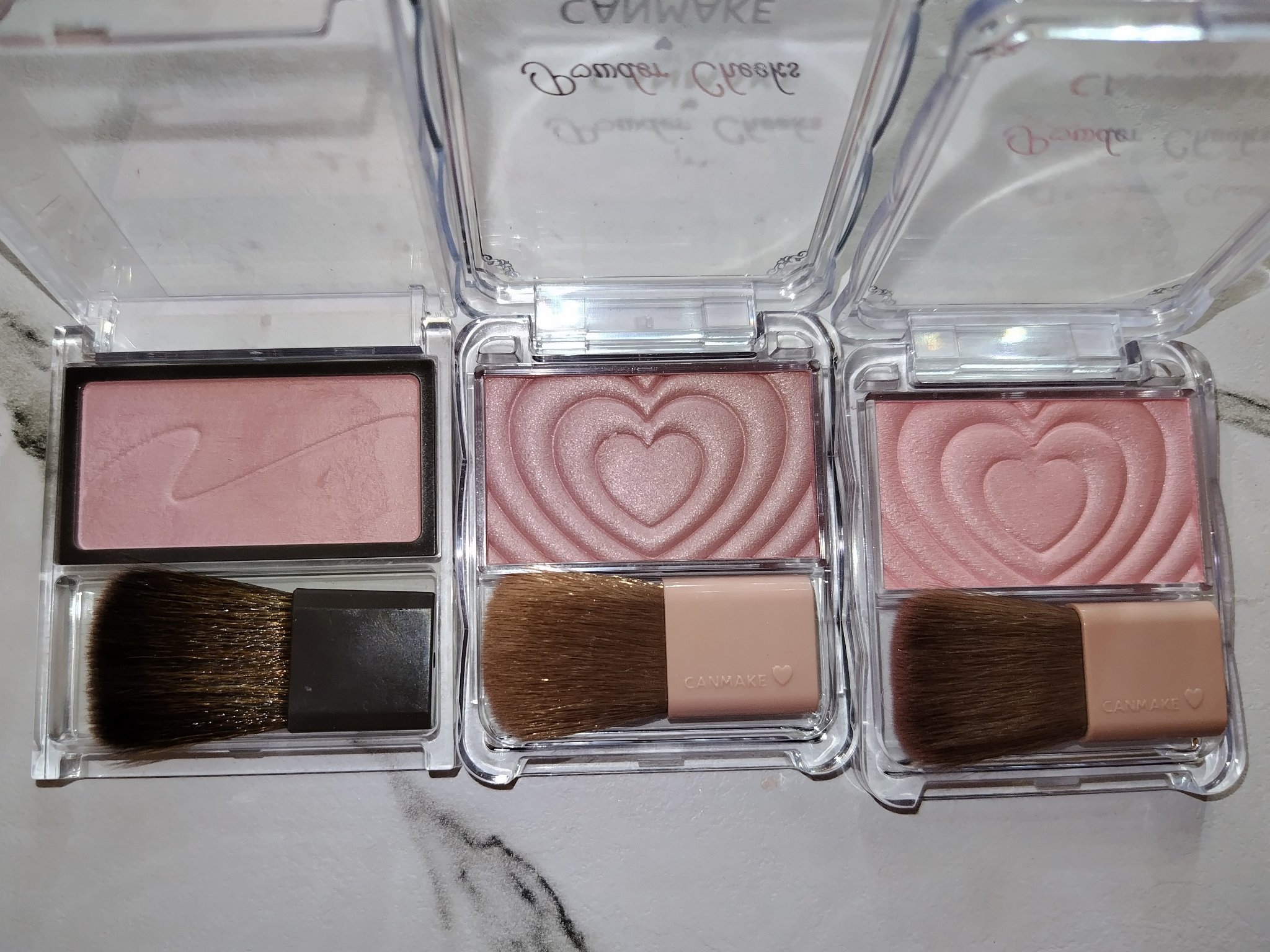 パウダーチークス/キャンメイク/パウダーチークを使ったクチコミ（3枚目）