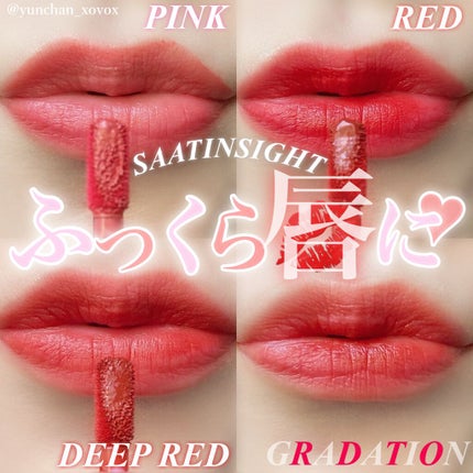 オールタイム ムード ベルベットティント/saat insight/リップティントを使ったクチコミ(1枚目)