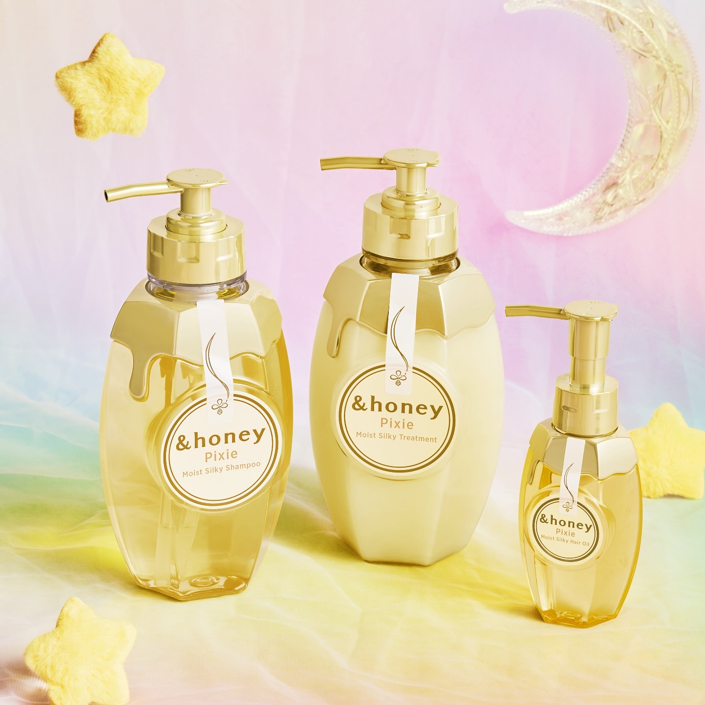 アンドハニー ピクシー モイストシルキー シャンプー1.0/ヘアトリートメント2.0/&honey/市販シャンプーを使ったクチコミ（1枚目）