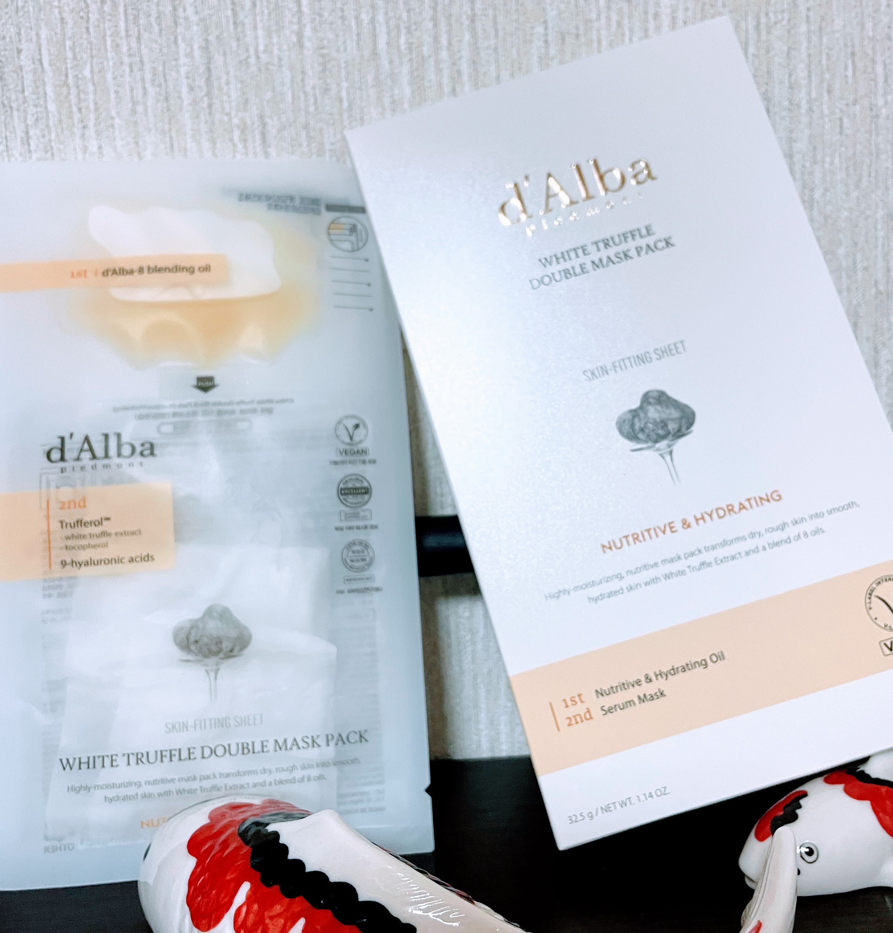ホワイトトリュフダブルマスクパック(栄養/保湿)/ダルバ/シートマスク・パックを使ったクチコミ（1枚目）