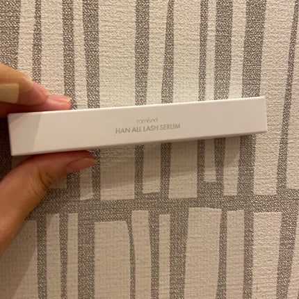 ハンオールラッシュセラム/rom&nd/まつげ美容液を使ったクチコミ(1枚目)