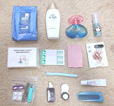 モアリップ N 医薬品 資生堂薬品を使った口コミ 学校用ポーチの中身を紹介したいと思います By セナコニウム 普通肌 10代後半 Lips