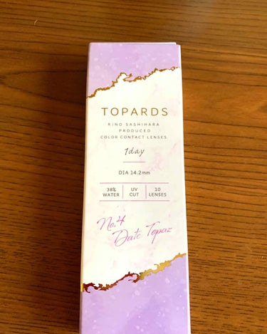 TOPARDS 1day/TOPARDS/ワンデー（１DAY）カラコンを使ったクチコミ（1枚目）