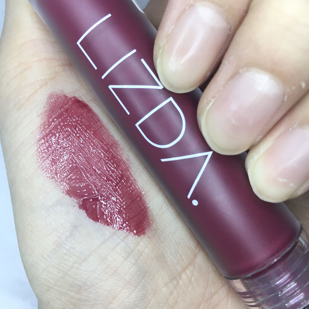 グロウフィットウォーターティント/LIZDA/リップティントを使ったクチコミ（2枚目）