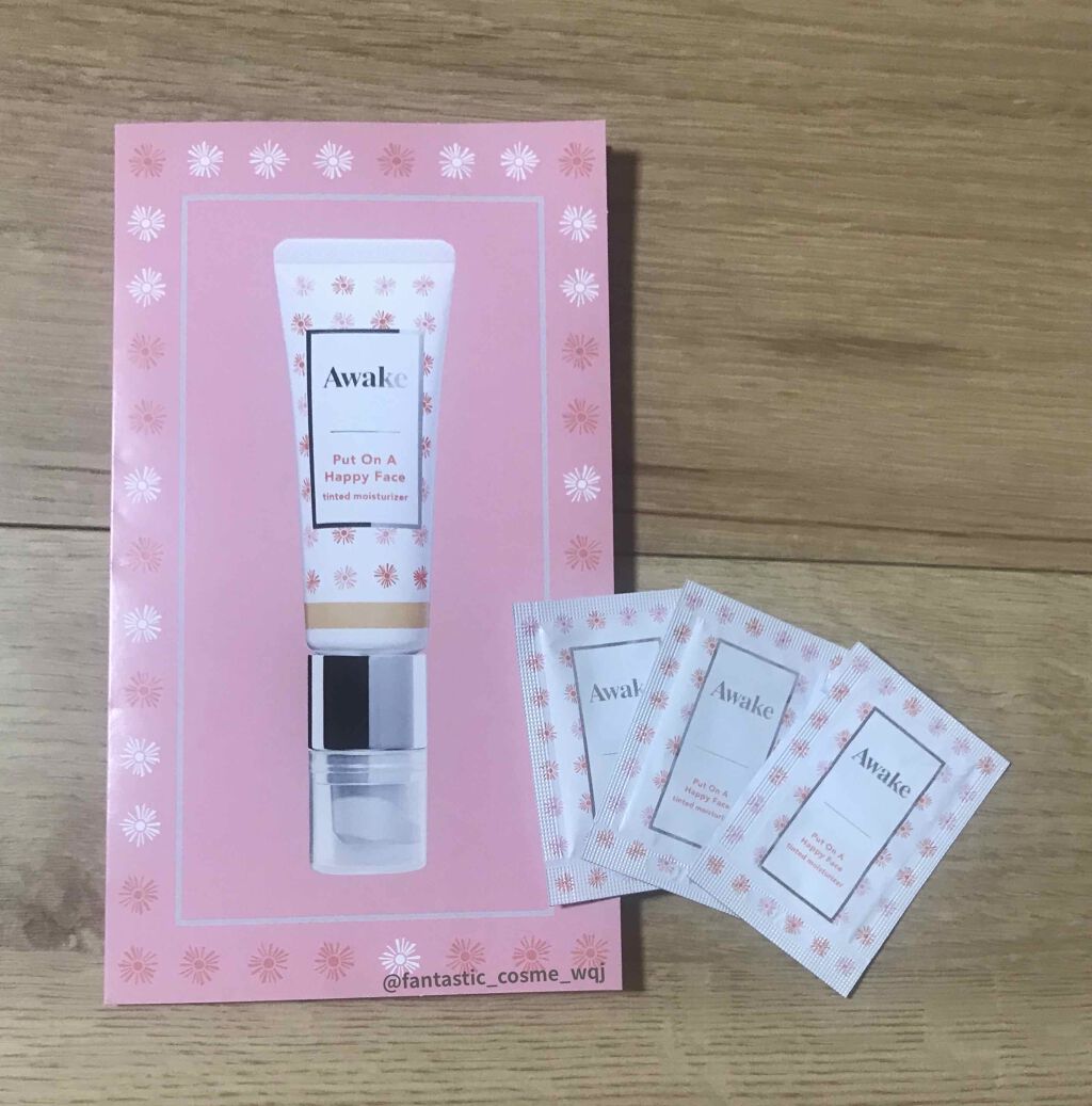 プットオンアハッピーフェイス ティンティド モイスチュアライザー/Awake/CCクリームを使ったクチコミ(3枚目)