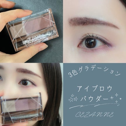 ノーズ&アイブロウパウダー/CEZANNE/パウダーアイブロウを使ったクチコミ(1枚目)