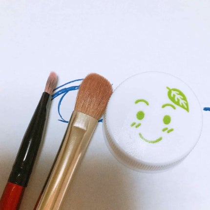 春姫 アイライナーブラシ/DAISO/メイクブラシを使ったクチコミ(4枚目)