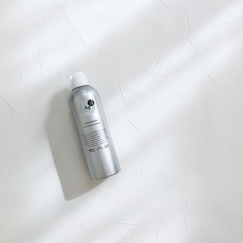 パウダースプレー （無香性）/エージーデオ24/デオドラント・制汗剤を使ったクチコミ（1枚目）