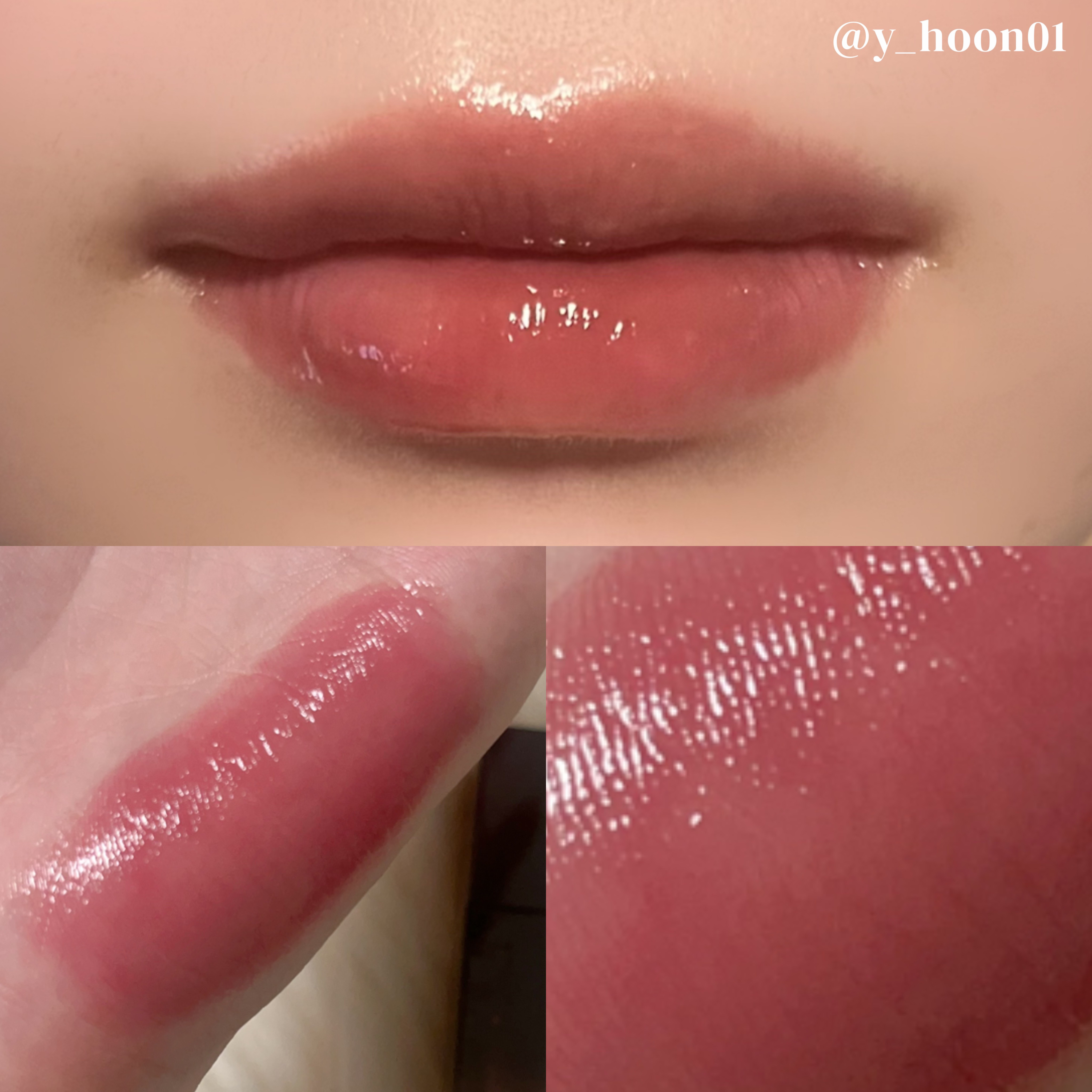 ブラーグロイリップティント/Dinto/リップティントを使ったクチコミ（2枚目）