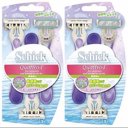 クアトロライト 敏感肌用 (2本入)/シック/シェーバーを使ったクチコミ(1枚目)