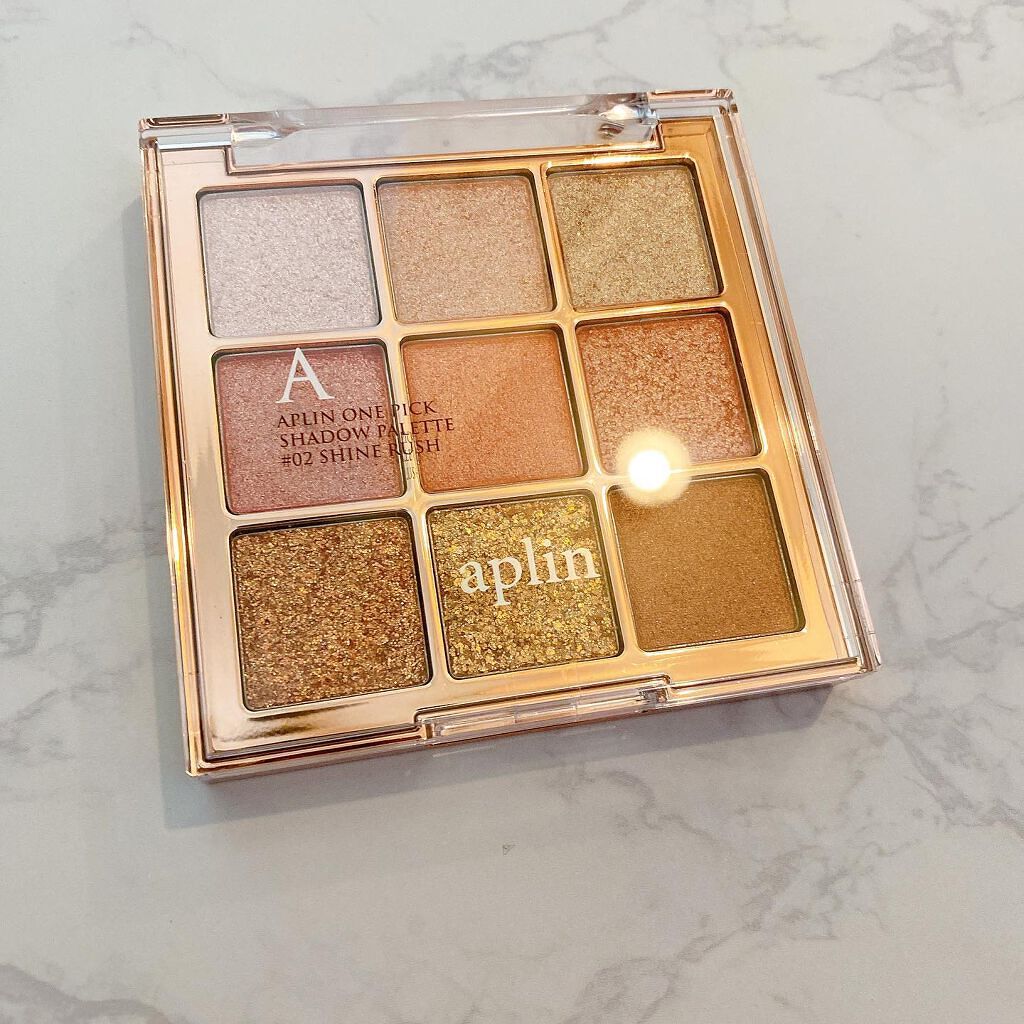 ワンピックアイシャドウパレット/APLIN/アイシャドウパレットを使ったクチコミ（2枚目）