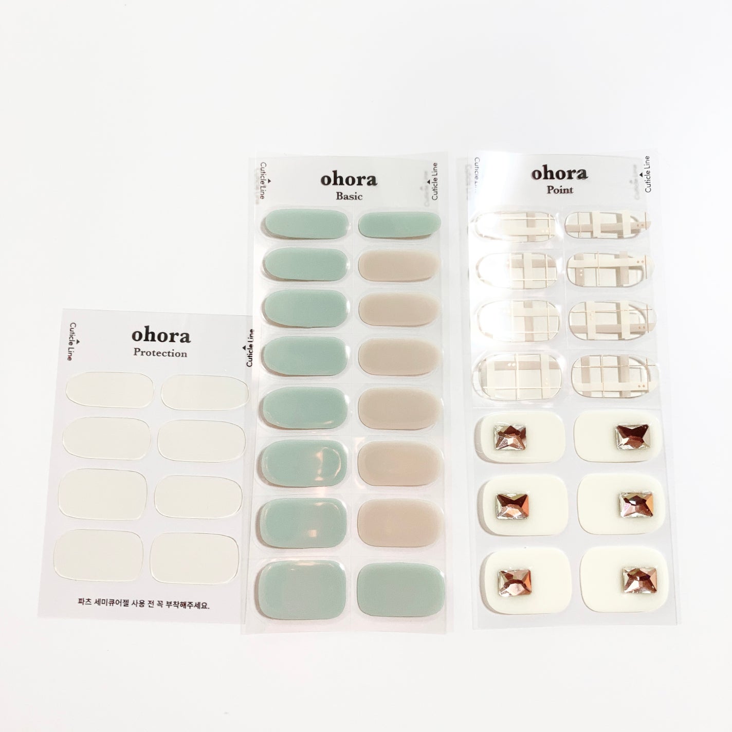 セミキュアジェルネイル(ハンド)/ohora/ネイルシールを使ったクチコミ(2枚目)